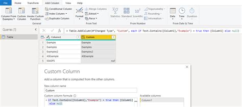 Image result for Text Contains in Power Query
