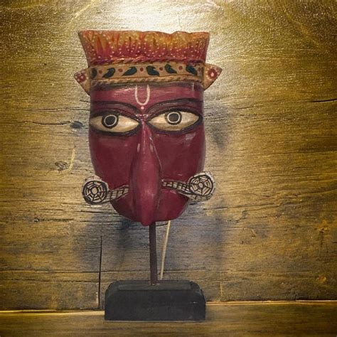 Wooden Mask : Mukhauta 6 — Khojcrafts