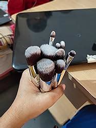 Foolzy 11Pcs Makeup Brush Set Professional Kabuki Foundation Blending ...