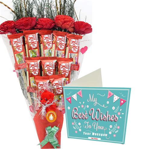 Buy Holy Krishna's Bouquet of Nestle Kitkat Chocolate Pack of 6 with ...