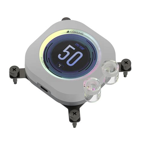 CORSAIR XC7 RGB Elite LCD CPU Water Block - 480x480 IPS LCD Screen - 31 ...