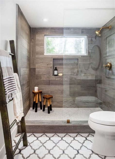 15 Bathrooms That Have Been Transformed With "Wood" Tile