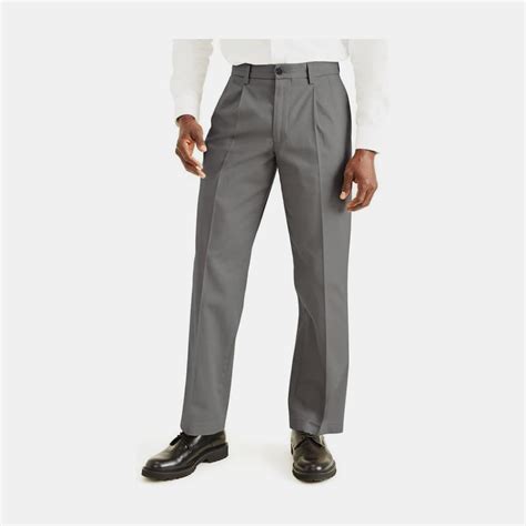 Dockers Men's Classic Fit Signature Khaki Lux Cotton Stretch Pants ...