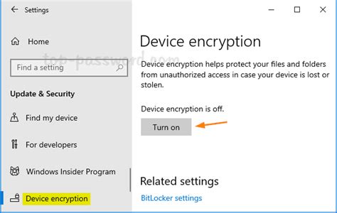 Device Encryption Support Setting 的图像结果