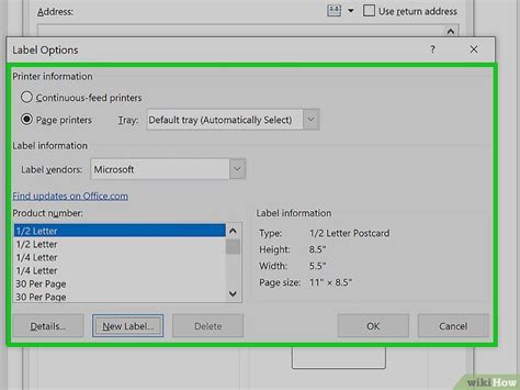 Image result for How to Type Labels in Word