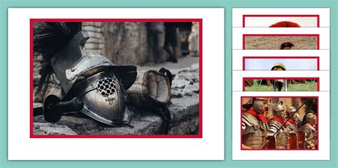 Roman Soldier Armour Photo Pack - Twinkl - KS2 - Twinkl