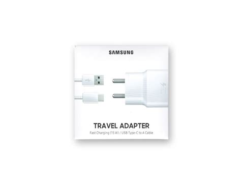 Samsung 15W Travel Adapter + USB-A To C Cable | South Port™ | Samsung ...