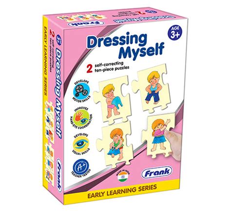 Frank Dressing Myself Puzzles for Kids - Multicolor – Kidsinfy.in