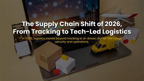 Logistics Technology Trends 2026: AI, Visibility, and Smart Security ...