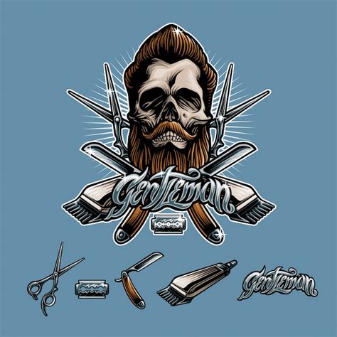 Barbering style Vectors - Download Free High-Quality Vectors from ...