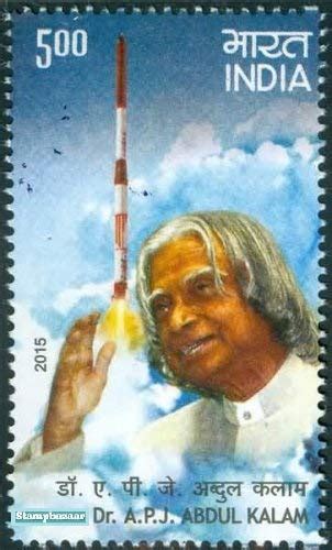 India 2015 Dr. A P J Abdul Kalam Scientist Missile Man Past President ...