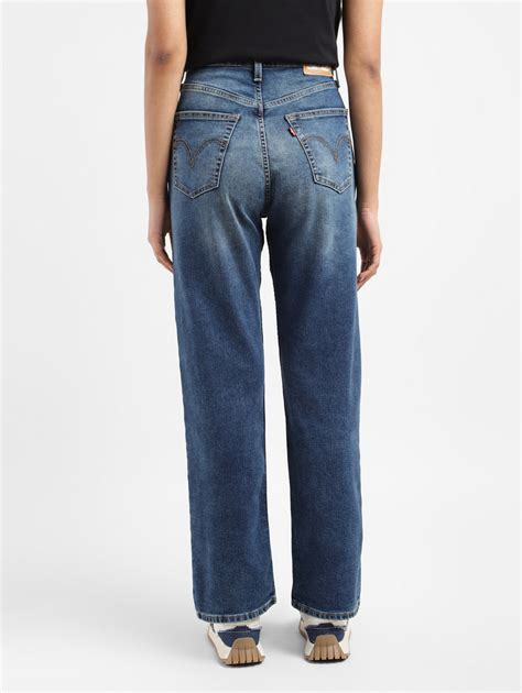 Women's High Rise Ribcage Straight Fit Jeans – Levis India Store