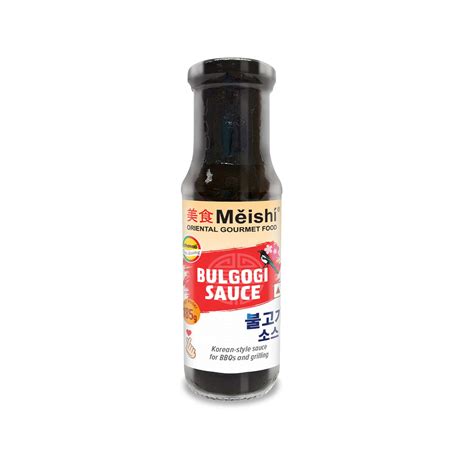 Meishi Korean Bulgogi Sauce,185g | Korean Style BBQ and Grilling Sauce ...