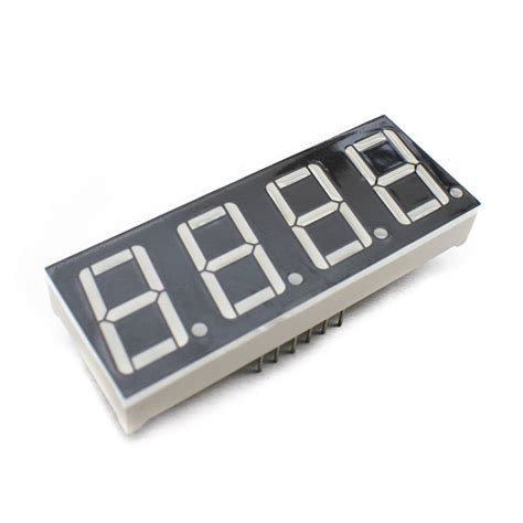 Buy 0.56 inch 4 Digit Seven Segment Display- Red (Common Cathode) at ...