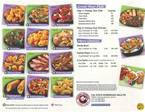 Image result for Panda Express Menu Items