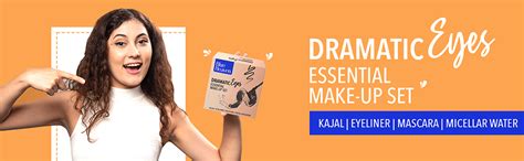 Blue Heaven Dramatic Eyes Essential Make-up Set - Black Eyeliner, 24Hr ...