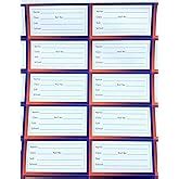 SYNC Avengers Name Slips for School Notebook 35 Pieces Superhero Labels ...