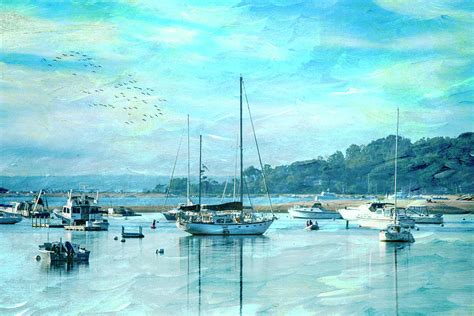Centerport Harbor in Centerport, NY Fine Art Print Photograph by Jackie ...