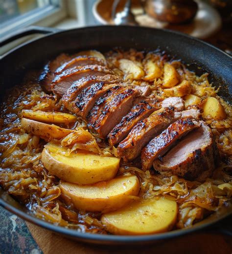 Pork and Sauerkraut Crockpot Bliss: 8 Hours to Comfort