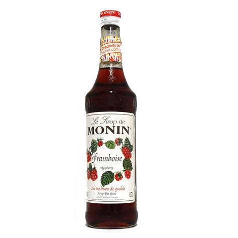 Monin Raspberry Syrup 700 ml Online at Best Price | Lulu Kuwait