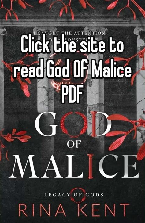God Of Malice Pdf