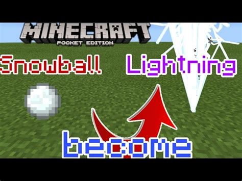 Image result for How to Summon Lightning Snowball Java Edition