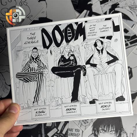 💬 THE THREE ADMIRALS | ONE PIECE - HUEFORGEENTHUSIAST - MANGA PANEL ...