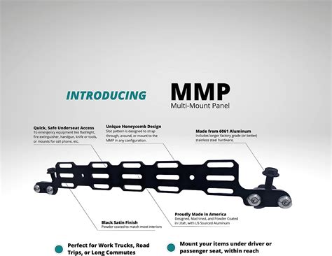 Buy Desert Does It Seat Mount Multi Mount Panel (MMP) - Molle Panel ...