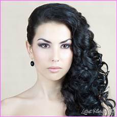 Curly To The Side Hairstyles by Curly Hairstyles Pinned To The Side Latestfashiontips Curly To The Side Hairstyles