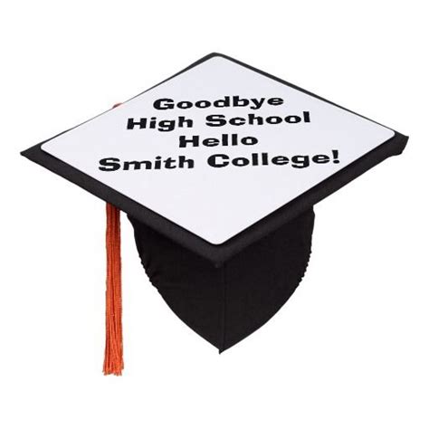 Goodbye High School Graduation Cap Topper
