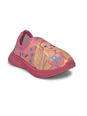 Buy Barbie by toothless Kids Girls Pink Lycra Shoes (BBPGLS3627_Pink_8 ...