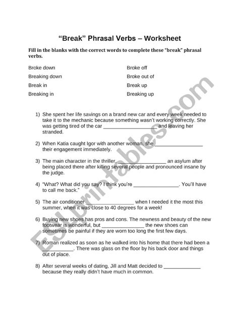 Image result for Word Break Worksheet