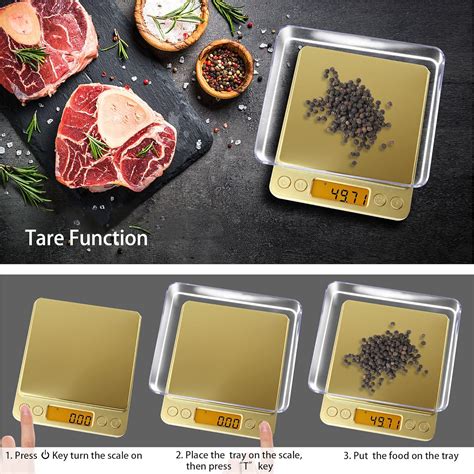 Buy Fuzion Digital Scale .01 Gram Accuracy, 500g Small Jewelry Scale ...