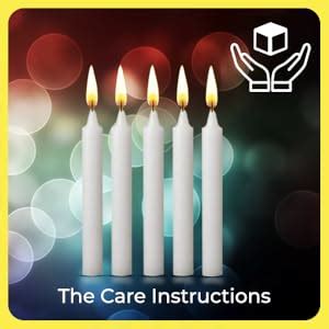 Buy PROSPERRO LUMO by Parkash Chime Wax Unscented Candles (White) Set ...