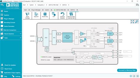 EVALUATING THE AD9152 DIGITAL-TO-ANALOG CONVERTER [Analog Devices Wiki]