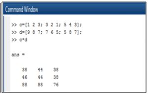 Image result for Matrix Array MATLAB