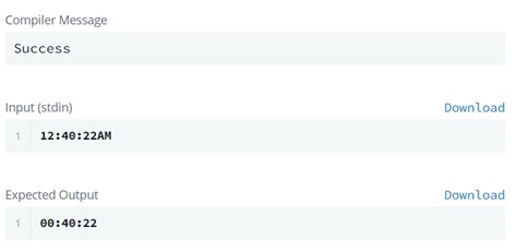 Time Conversion Python HackerRank Solution 的图像结果