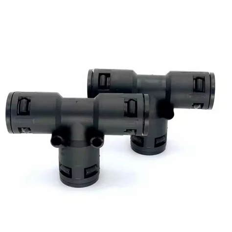 Connector Gland Polyamide Nylon Flexible Conduit - 3 Way Y Shaped Nylon ...