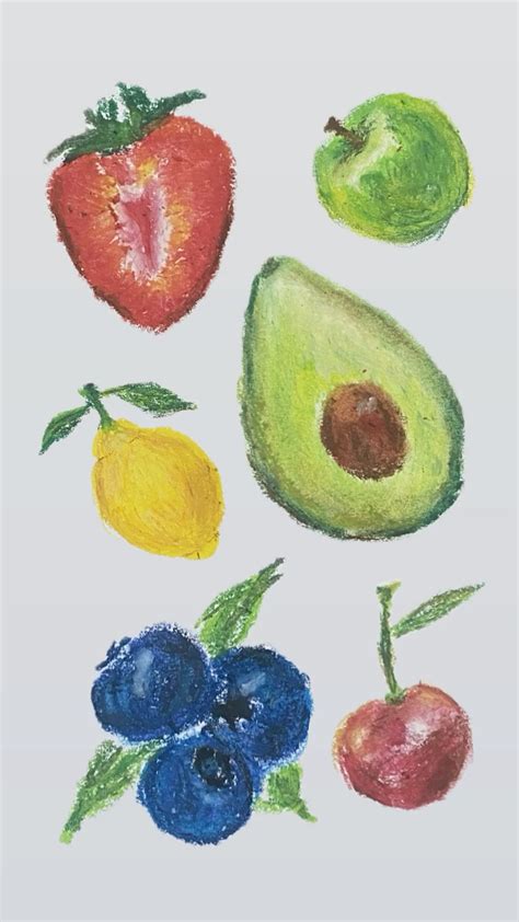 Oil Pastel Projects 的图像结果