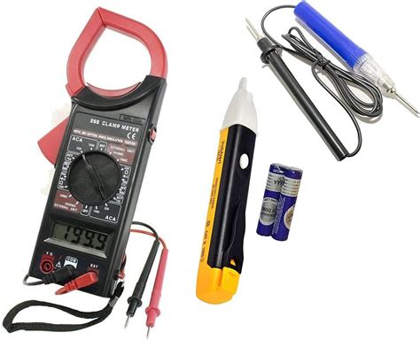 Inditrust AC/DC Digital Clamp Multimeter DT266 With 1pc Touchless AC ...