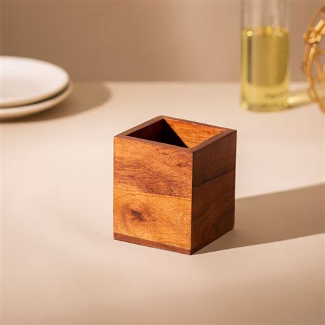 Wooden Spoon & Fork Holder – Nestroots