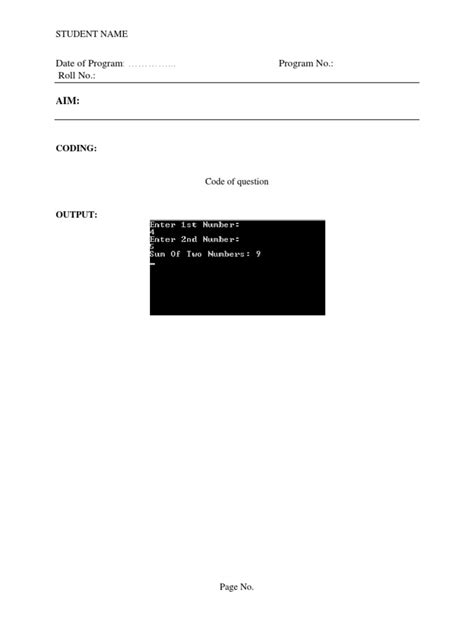 Image result for Sample of How to Create a Program