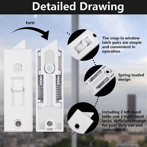 Buy Window Latch Locks Window Parts and Hardware Window Tilt Latch ...