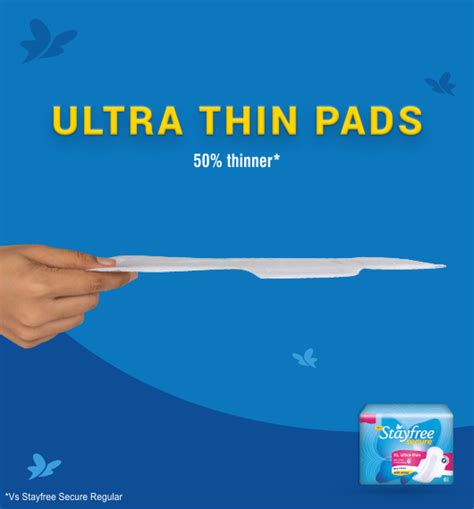 Stayfree® Secure XL Ultrathin Sanitary Napkins | Stayfree® India