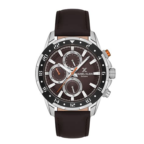 Daniel Klein Exclusive Brown Dial Elite Collection Mens's Watch