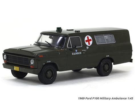 1969 Ford F100 Military Ambulance 1:43 diecast Scale Model Car | Scale ...