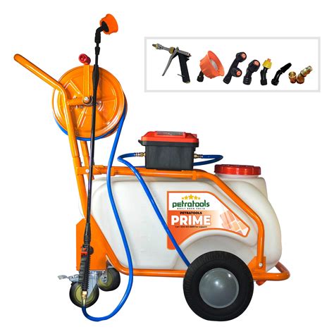 Buy PetraTools Battery Powered 14 Gallon Pushcart Sprayer (Prime ...