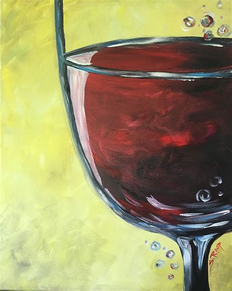 Wine painting, Painting, Wine and canvas