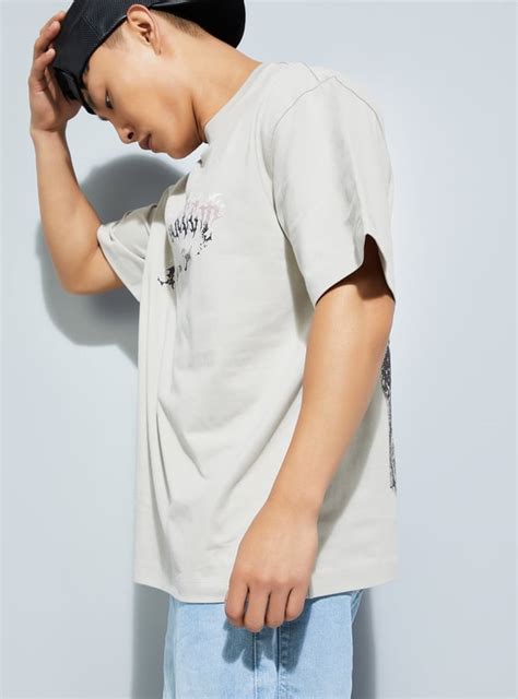 Buy URB_N Men Printed Oversized T-shirt Online at just Rs. 599.0 ...