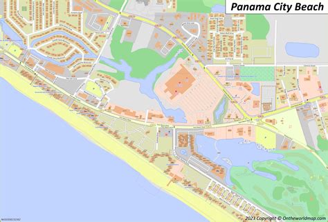 Panama City Beach Map | Florida, U.S. | Discover Panama City Beach with ...